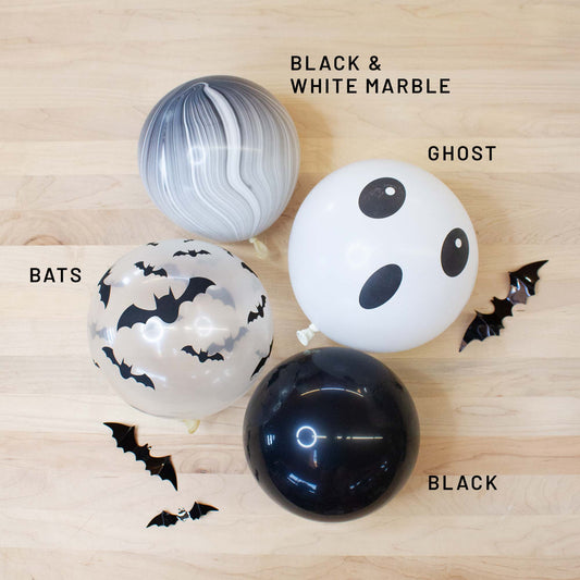 Clear Bat Balloon Pack
