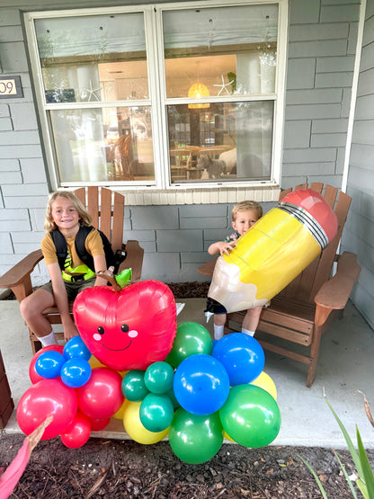 Smiley Pencil 31" Jumbo Balloon