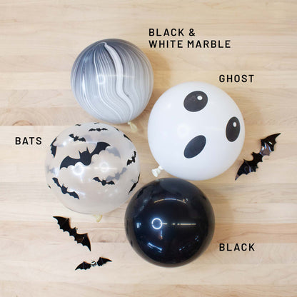 Clear Bat Balloon Pack