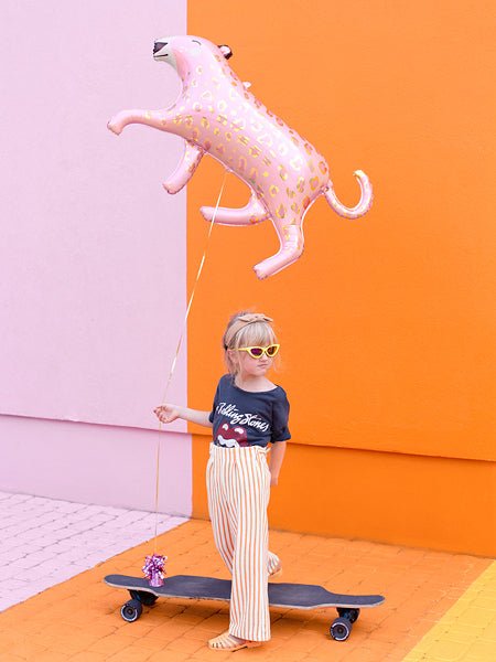 Pink Leopard Balloon