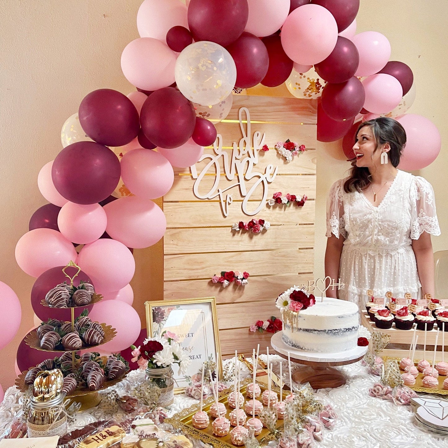 Premium Burlwood Latex Balloon Packs (5", 11”, 16", 24", and 36”)