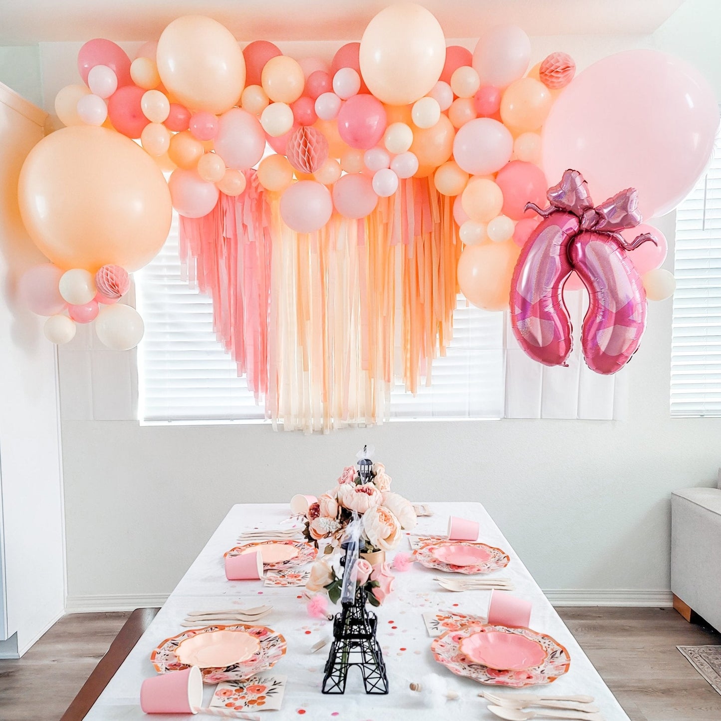 Premium Pink Lemonade Latex Balloon Packs (5", 11”, 16”, 24" and 36”)