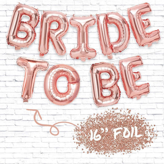 Bride to Be Balloon Banner